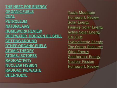 I. ENERGY Common: Heat, light, and electricity Other forms: mechanical energy, chemical energy, and nuclear energy. These forms of energy meet the energy.