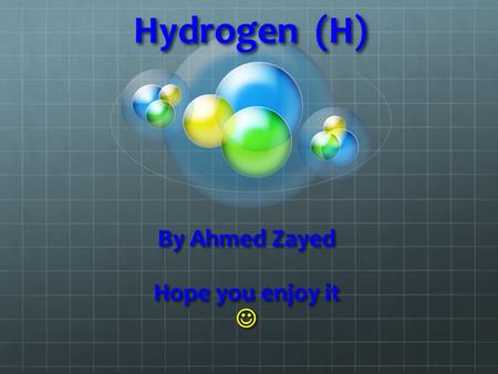 By Ahmed Zayed Hope you enjoy it 