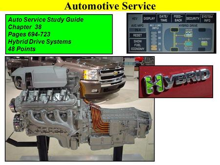 Automotive Service Auto Service Study Guide Chapter 38 Pages