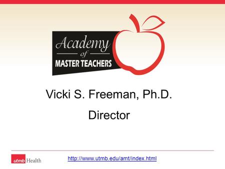 Vicki S. Freeman, Ph.D. Director