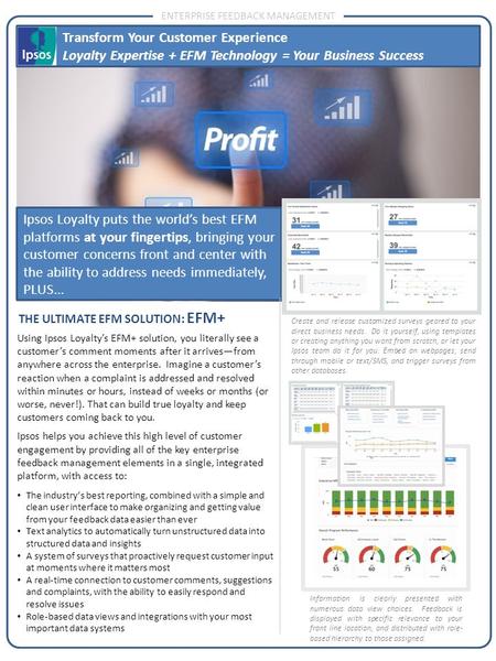 ENTERPRISE FEEDBACK MANAGEMENT