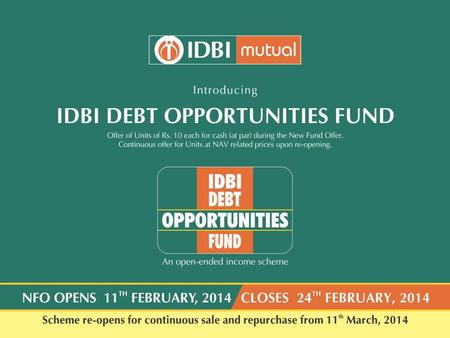 Key Highlights Accrual based product with focus on interest income through buy & hold strategy Investment in good quality rated corporate bonds Rigorous.