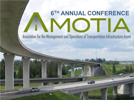 6 TH ANNUAL CONFERENCE. Footer Text Date PERFORMANCE-BASED MAINTENANCE APPROACH DB/P3 Edward P. Pensock, Jr. P.E. Strategic Project Division Director.