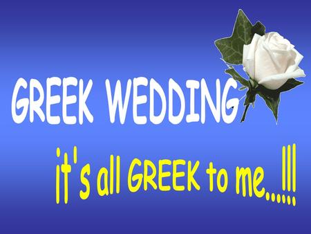 The wedding service in the Greek Orthodox faith is an ancient and beautiful ceremony, which has been celebrated in its current form for centuries. The.