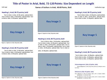 Title of Poster in Arial, Bold, 72-120 Points: Size Dependent on Length Acknowledgments (Arial, 40 points, bold) Acknowledgments in Arial, 32 points, bold--try.