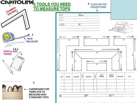 6 TOOLS YOU NEED TO MEASURE TOPS