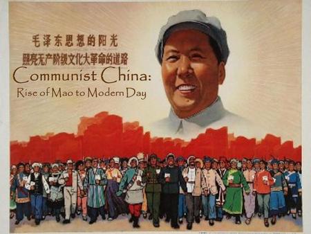 Communist China: Rise of Mao to Modern Day. Attempted Political RevolutionAttempted Political Revolution –1911, soldiers rebelled against Qing Dynasty.