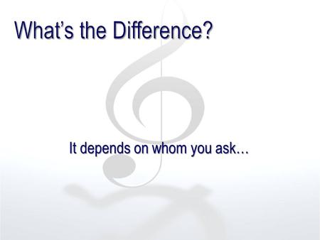 It depends on whom you ask…. What’s the difference between the two? Which one is better? Which would you choose?