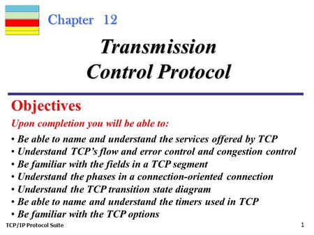 Transmission Control Protocol