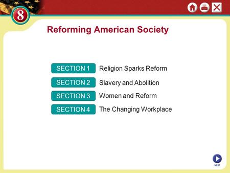 Reforming American Society