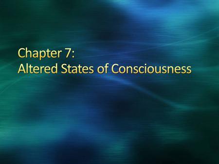 Sleep is: a state of altered consciousness, characterized by certain patterns of brain activity and inactivity. vital to mental health. restorative.