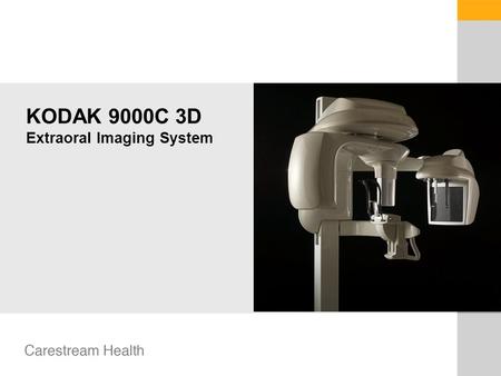 KODAK 9000C 3D Extraoral Imaging System