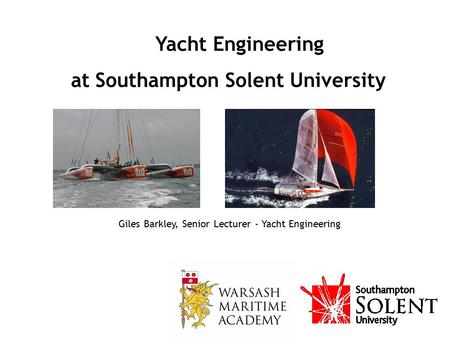 at Southampton Solent University