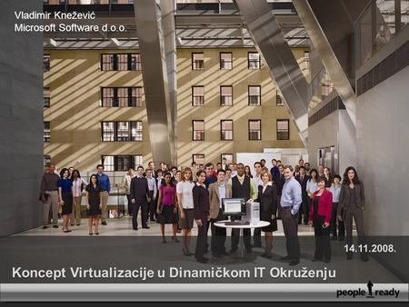 1 Vladimir Knežević Microsoft Software d.o.o.. 80% Održavanje 80% Održavanje 20% New Cost Reduction Keep Business Up & Running End User Productivity End.