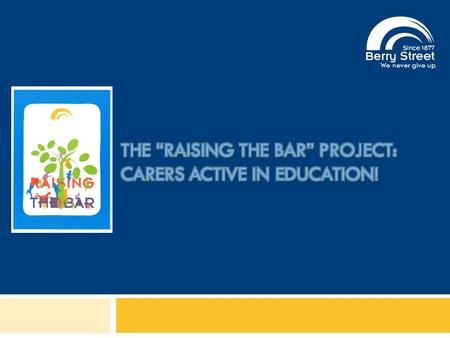 Background-  “Compared to the non [out of home] care population, children in care have poor educational outcomes.”   36.7% of children have long.