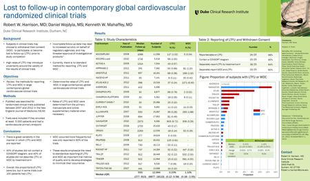 PubMed was searched for randomized clinical trials published between 2007 and 2012 in the New England Journal of Medicine (NEJM) Trials were included if.