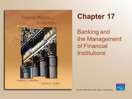 Banking and the Management of Financial Institutions