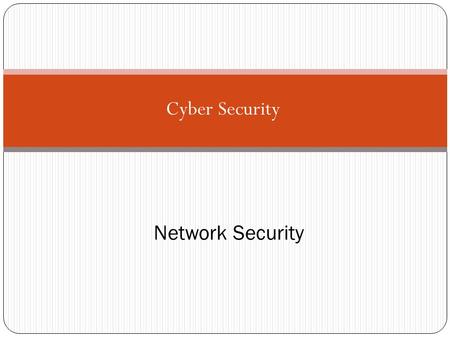 Cyber Security Network Security. ARP Spoofing A computer connected to an IP/Ethernet has two addresses Address of network card (MAC address) Globally.