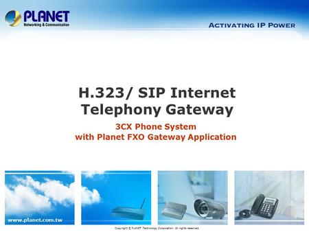 H.323/ SIP Internet Telephony Gateway