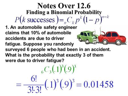 Finding a Binomial Probability