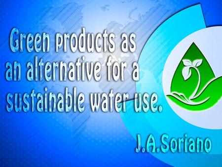 The water Is one of the most important resources. Ancient civilizations used to respect it, there were gods representing the water.