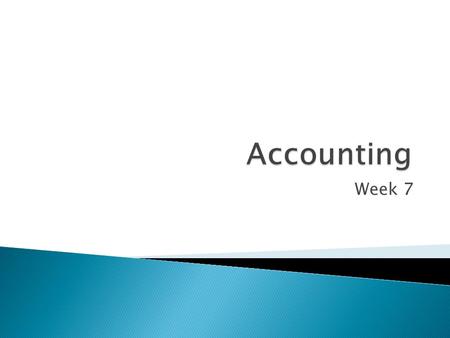 Week 7.  Two or more individuals combine their assets and skills to go into business.  Each individual is referred to as a partner.  Since multiple.