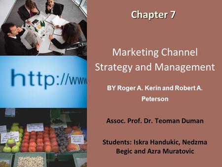 Marketing Channel Strategy and Management