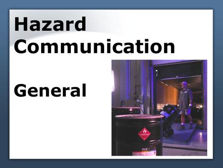 Hazard Communication General. Terminology ACGIH Acid Action level Activated charcoal Acute effect Adsorption Alkali Asphyxiant 1a.