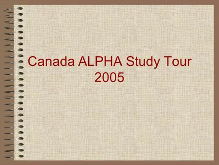 Canada ALPHA Study Tour 2005. Readings The Rape of Nanking by Iris Chang Factories of Death by Sheldon Harris Human Rights in the Asia Pacific 1931- 1945.