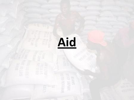 Aid.