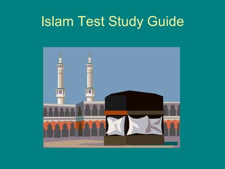 Islam Test Study Guide. What is an oasis AND why are they important on the Arabian Peninsula? An oasis is a fertile area in the middle of the desert.