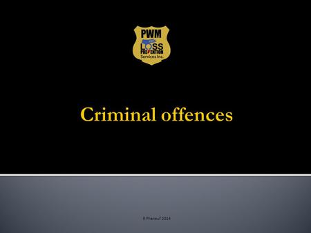 B Phaneuf 2014.  There are three levels of crimes in Canada: 1. Summary Conviction Offences – crimes that are considered less serious and carry a lighter.