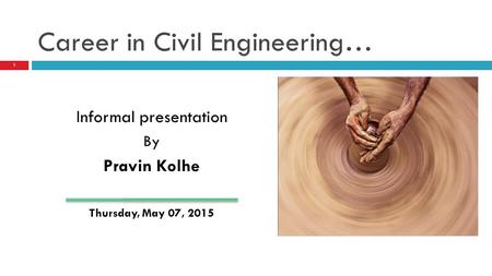 Career in Civil Engineering…