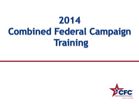 Combined Federal Campaign