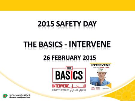 1. ROAD MAP – Safety Day History Safety awareness using Swiss Cheese concept 2007 Small change make Big difference, Pledge made by all 2008 Launching.