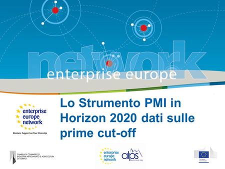 Lo Strumento PMI in Horizon 2020 dati sulle prime cut-off.