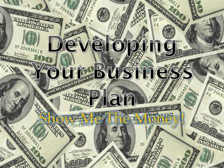 Developing Your Business Plan