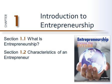 Introduction to Entrepreneurship