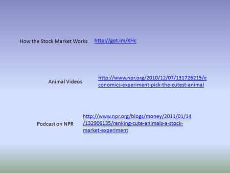 /132906135/ranking-cute-animals-a-stock- market-experiment