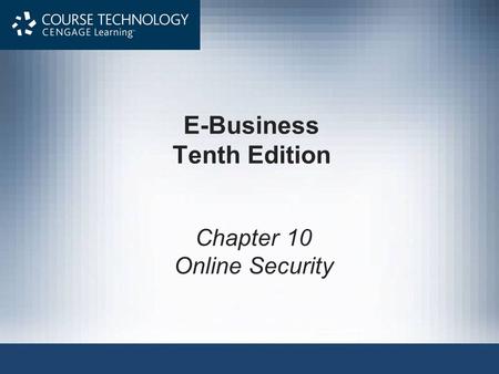 E-Business Tenth Edition