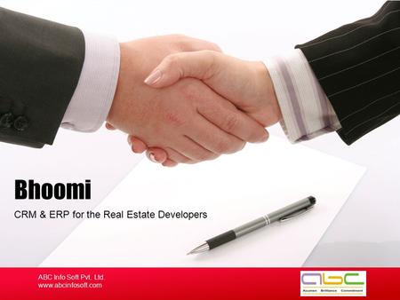 Bhoomi CRM & ERP for the Real Estate Developers