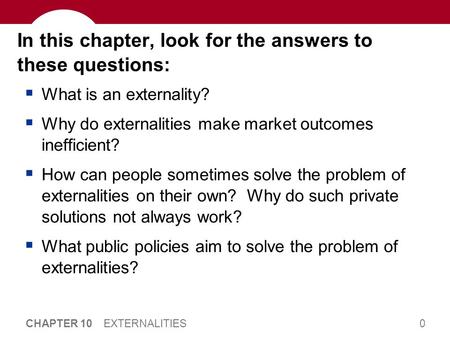 Introduction Recall one of the Ten Principles from Chap. 1: Markets are usually a good way to organize economic activity. Lesson from Chapter 7: In.