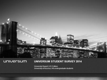 Universum STUDENT survey 2014