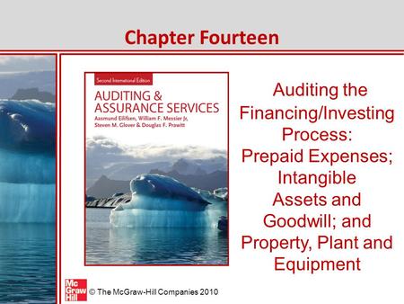 Auditing the Financing/Investing Process: Prepaid Expenses; Intangible