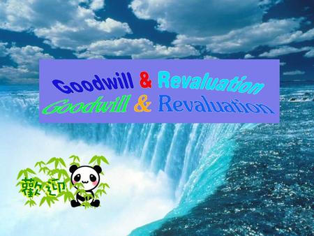 Goodwill is defined as the difference between the value of a business as a whole and the fair value of its separable new assets. Goodwill = Selling.