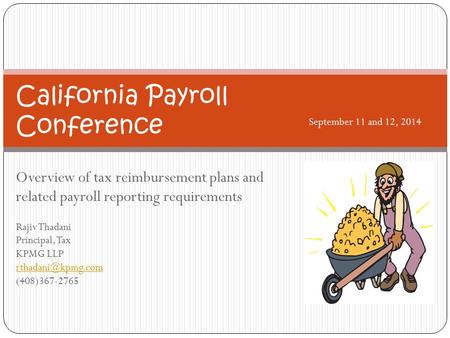 California Payroll Conference