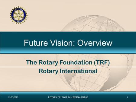 Future Vision: Overview