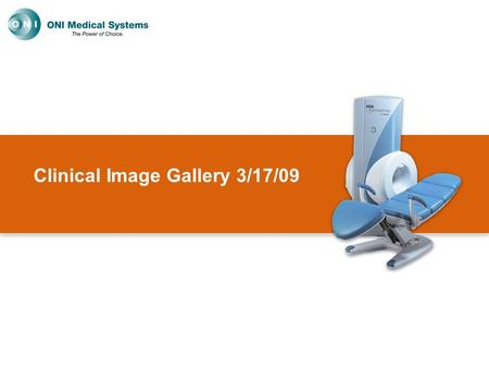 Clinical Image Gallery 3/17/09. February 21, 20082 MSK Extreme 1.5T Dartmouth Hitchcock SAGITTAL PD KNEE 512 X 300 3MM SLICE THICKNESS 16 FOV SCAN TIME.