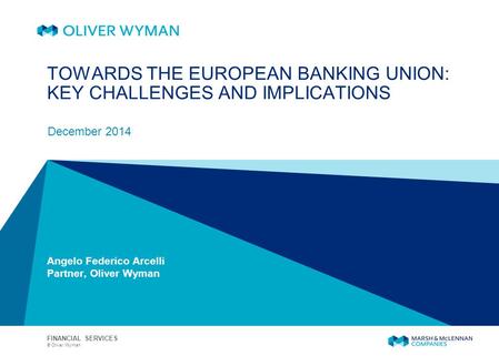 Following the CA, prudential supervision responsibilities will be transferred to the ECB and resolution responsibilities to the SRB Q H H.