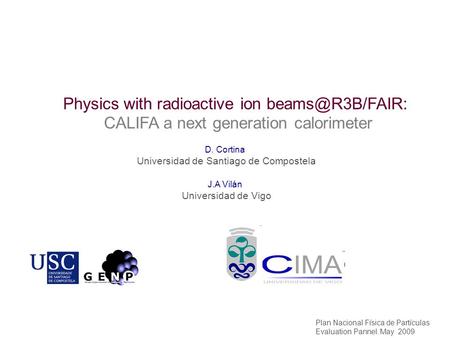 Physics with radioactive ion